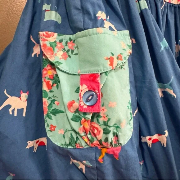 💖SOLD💖 Wildflowers Multicolor Floral Dress - Picture 4 of 7